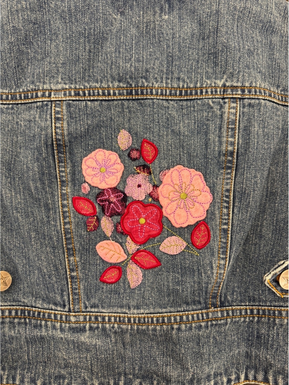 American Girl Youth Denim Jacket - Picture 7 of 7